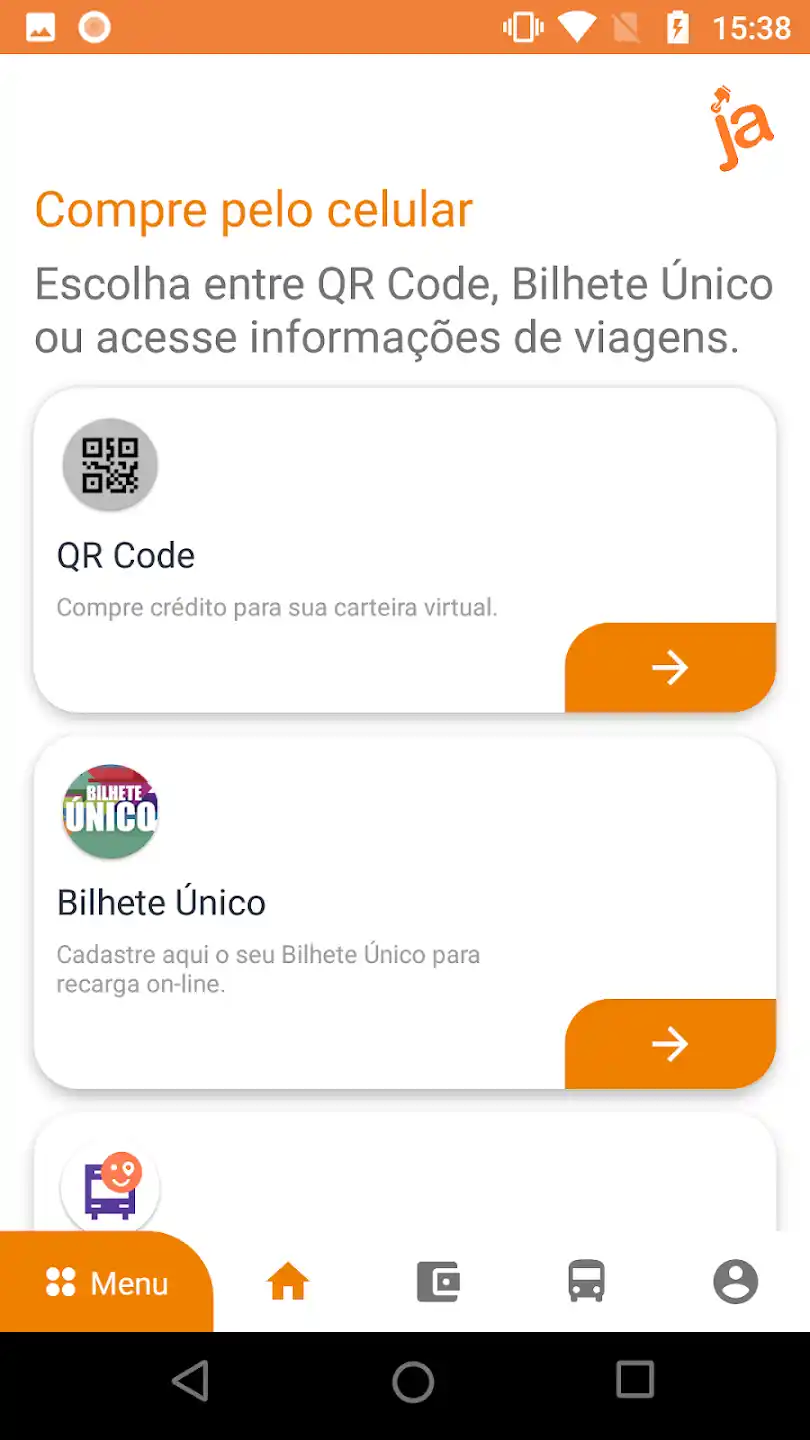 Tela 2 do App Já Jundiaí